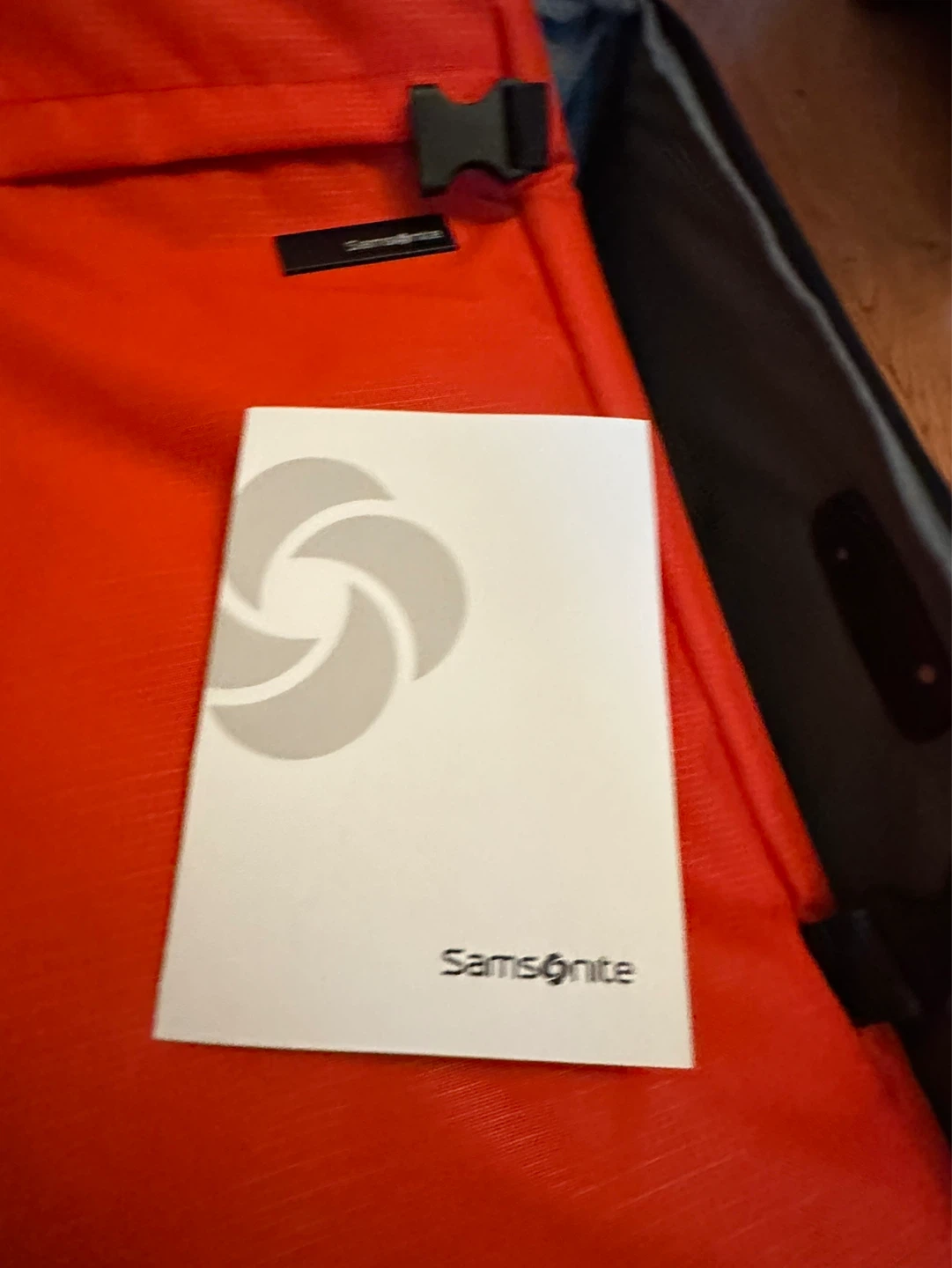 Samsonite Orange Carry-On Luggage - photo 3