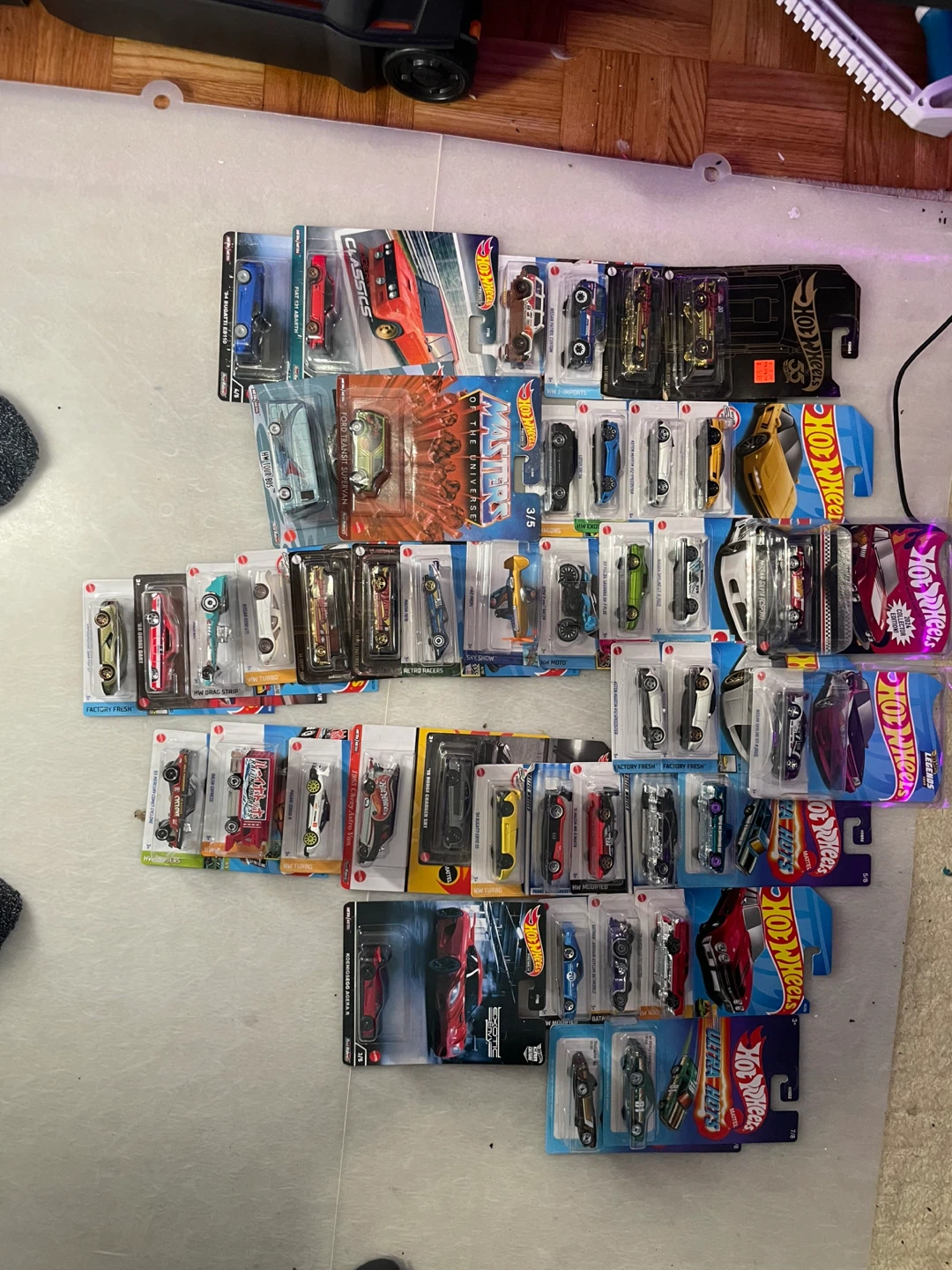 Assorted Hot Wheels Die-Cast Cars