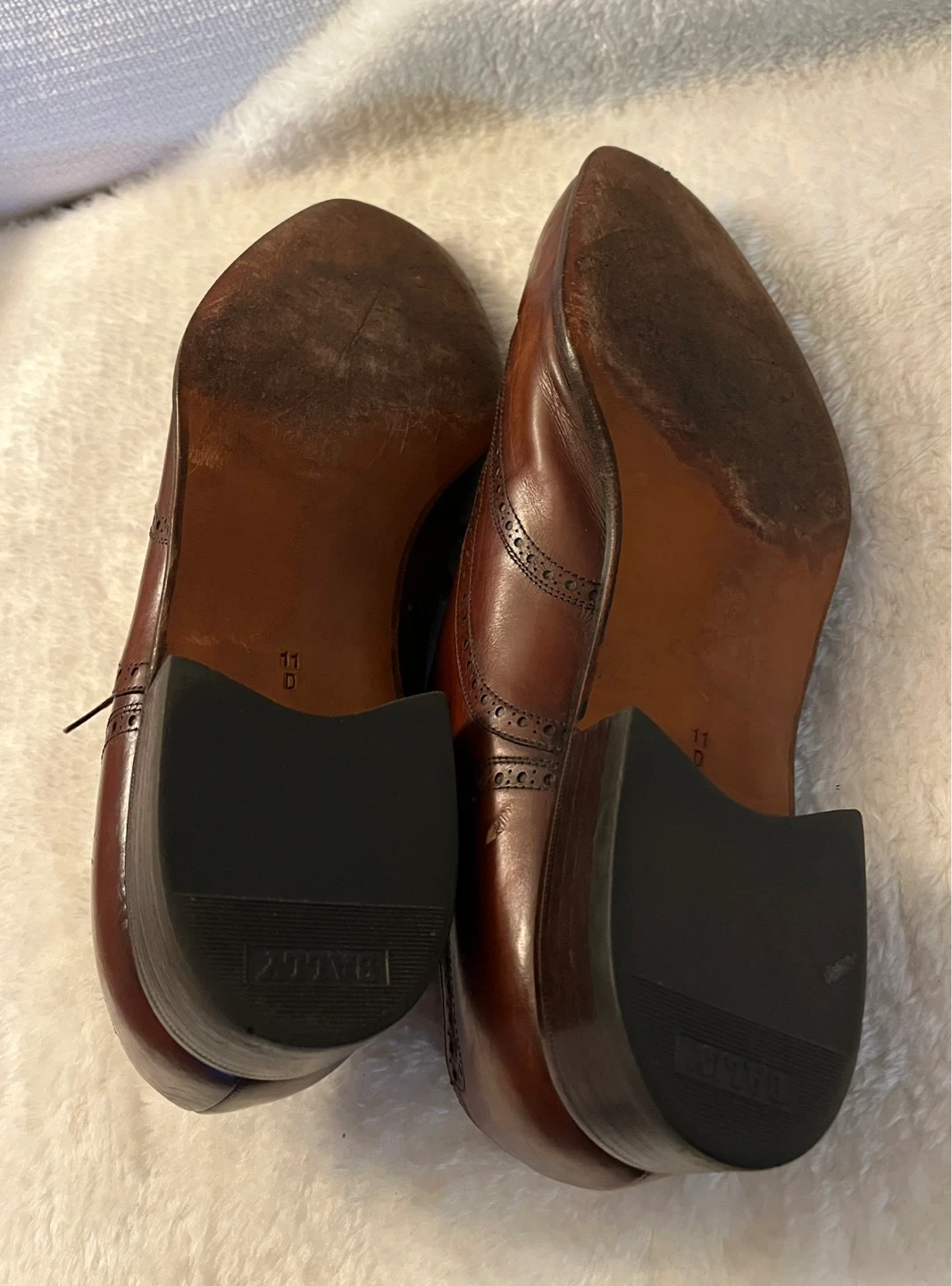 Bally Wingtip Brogue Oxford Shoes Size 10.5 - photo 5