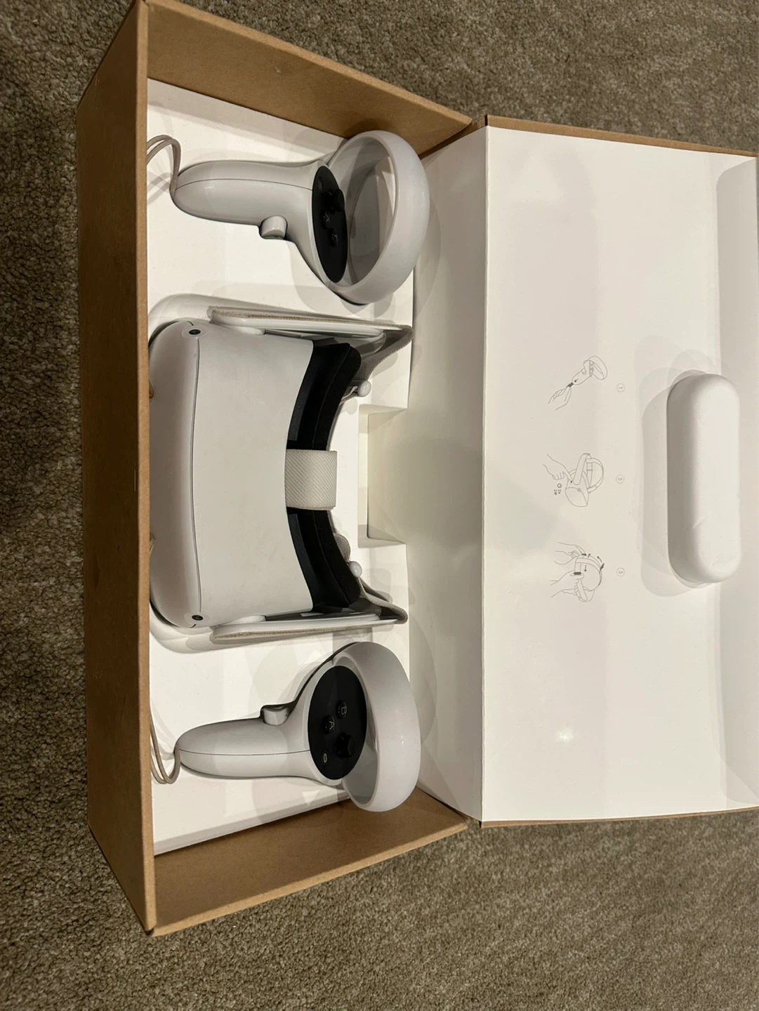 Meta Quest 2 VR Headset with Controllers