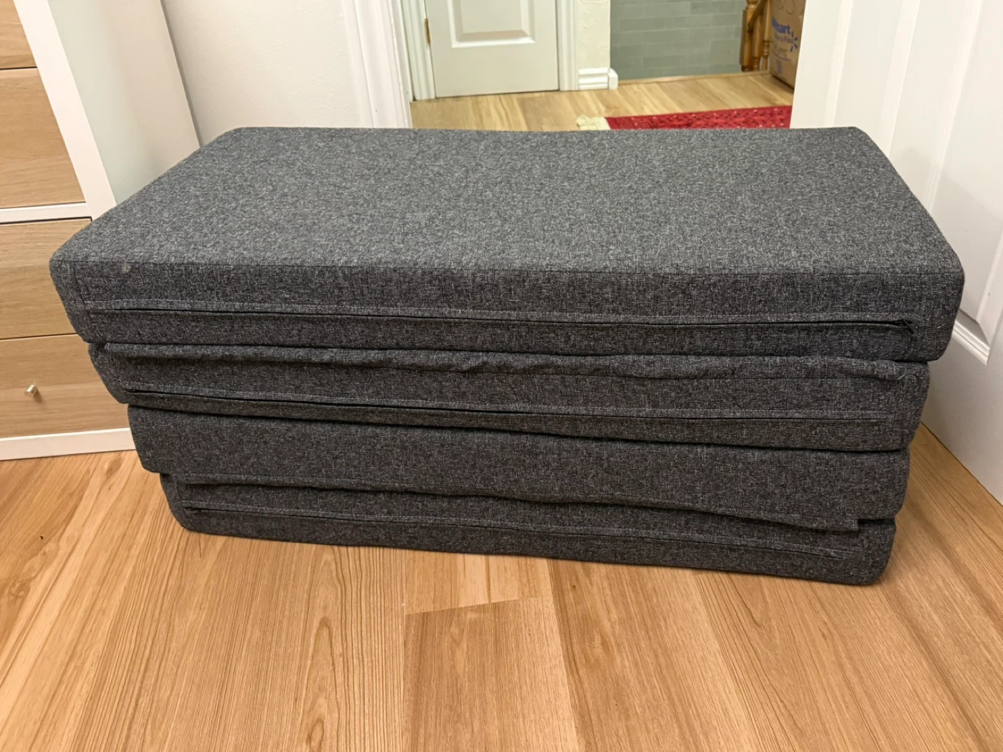 Foldable 4-Panel Futon Mattress