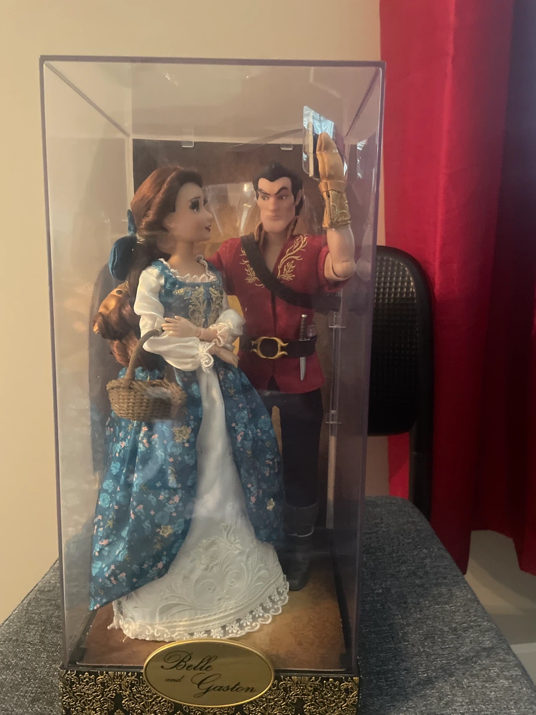 Disney Fairytale Designer Collection Belle and Gaston Dolls