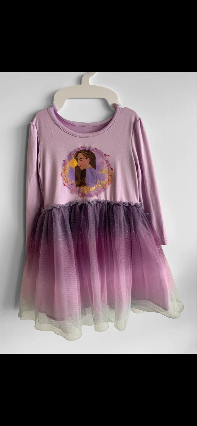 2 Disney “Shine On” Girls' Purple Tutu Dress (s/3T+4T) - photo 3