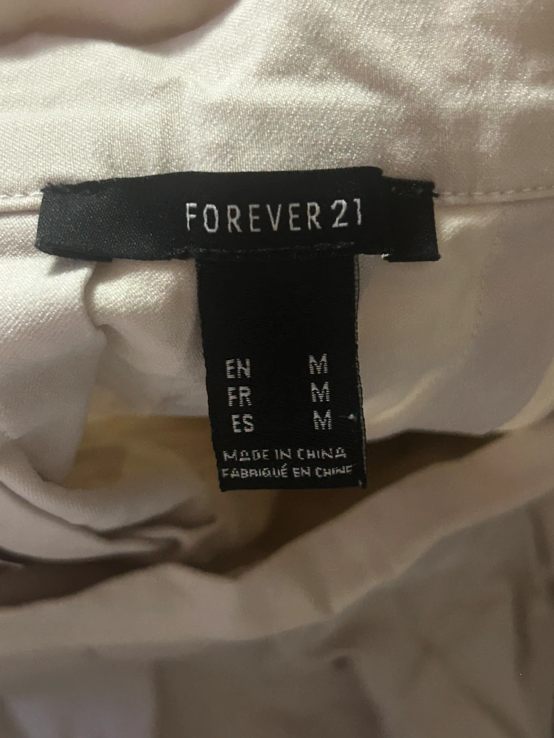 Forever 21 Beige Pleated Skirt - Size M - photo 2