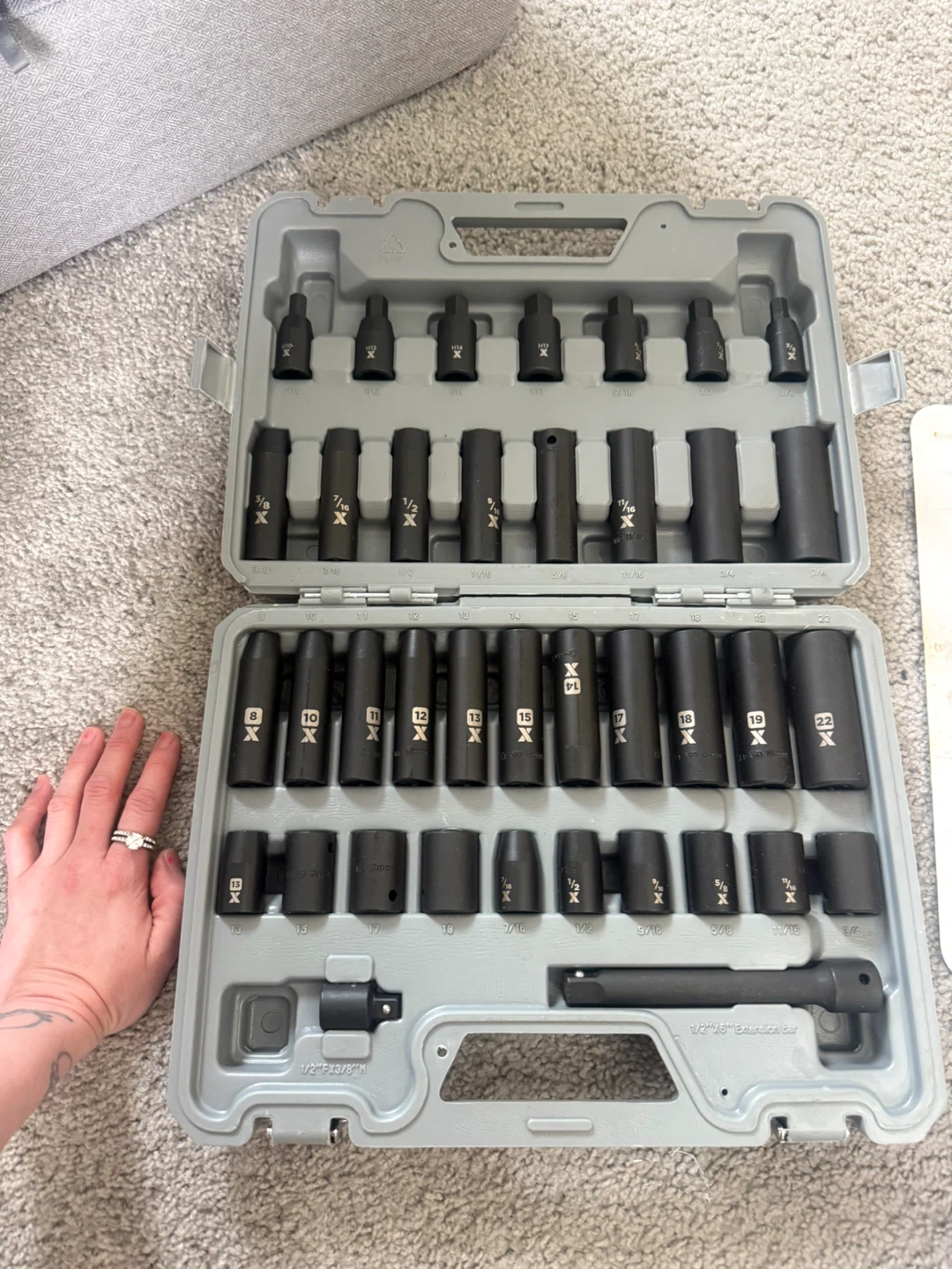 Mastercraft 95-Piece Mechanics Tool Set - photo 3
