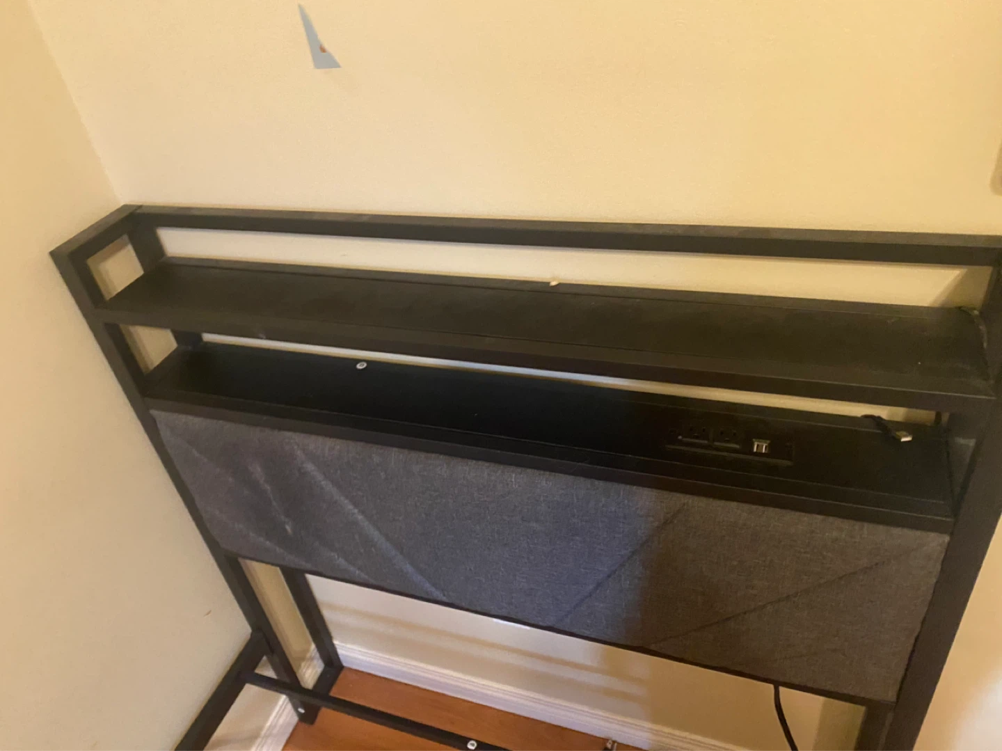 Bed Frame with Built-in Charging Station - photo 2