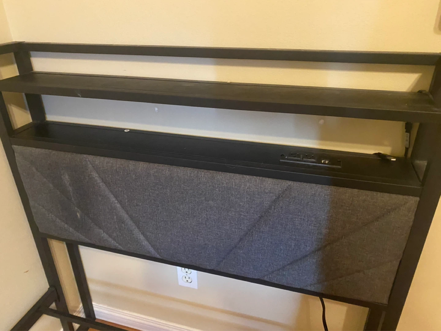 Bed Frame with Built-in Charging Station - photo 3