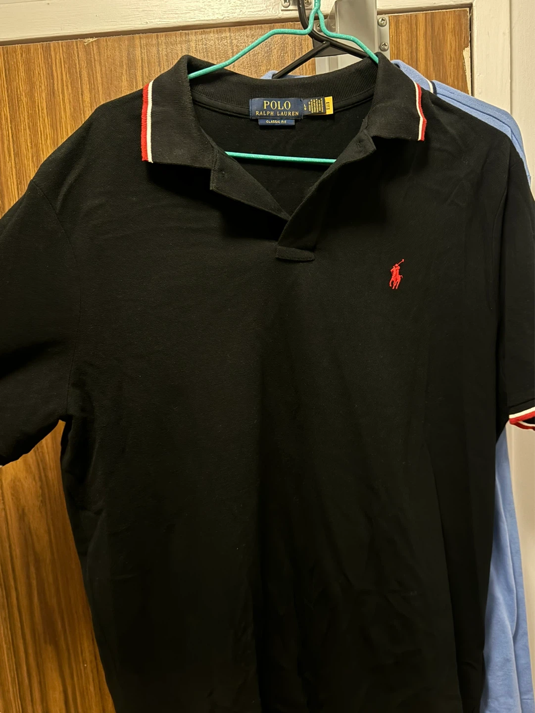 Bundle of 3 Polo Ralph Lauren Classic Fit Polos (Black & Blue) - photo 3