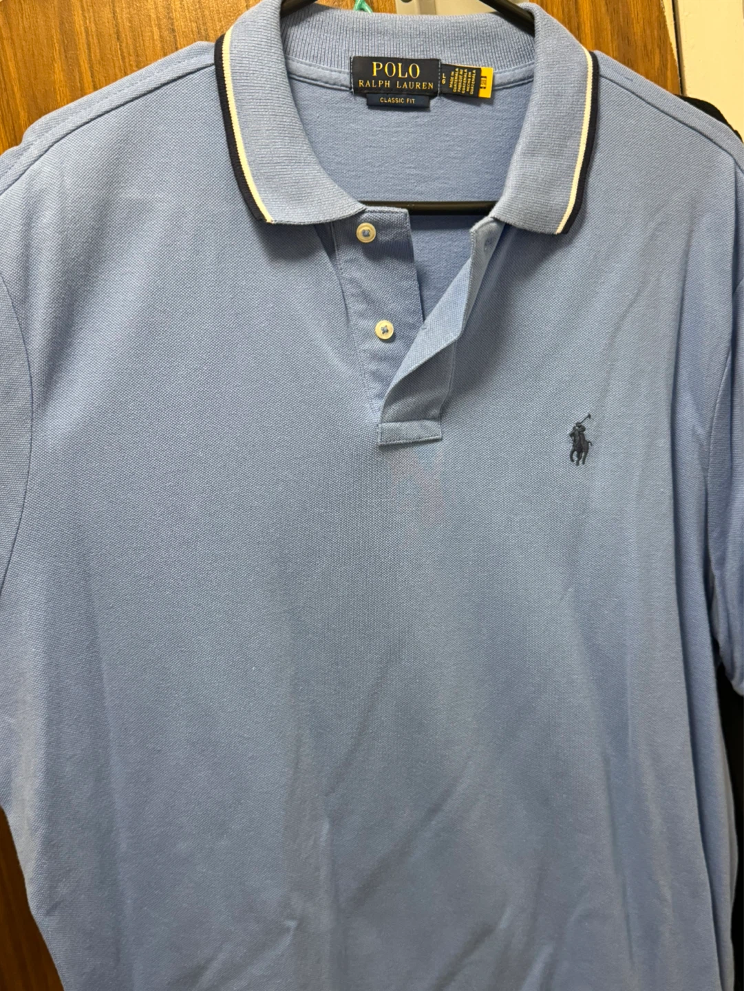 Bundle of 3 Polo Ralph Lauren Classic Fit Polos (Black & Blue) - photo 2