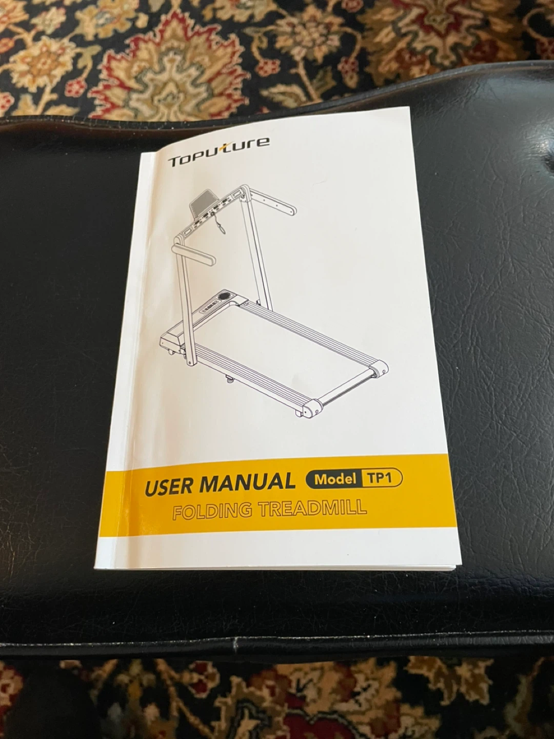 TOPUTUR Folding Treadmill - Model TP1 - photo 2