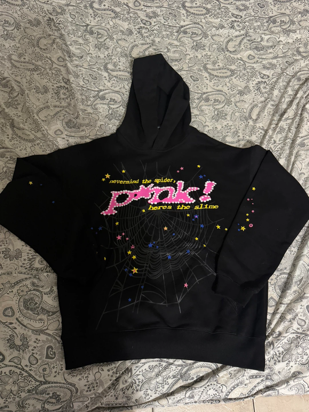 Pink Spider Hoodie