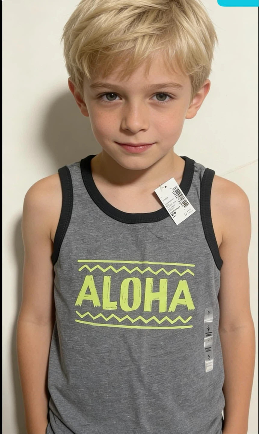 The Place "Aloha" Graphic Tank Top - Size S/P