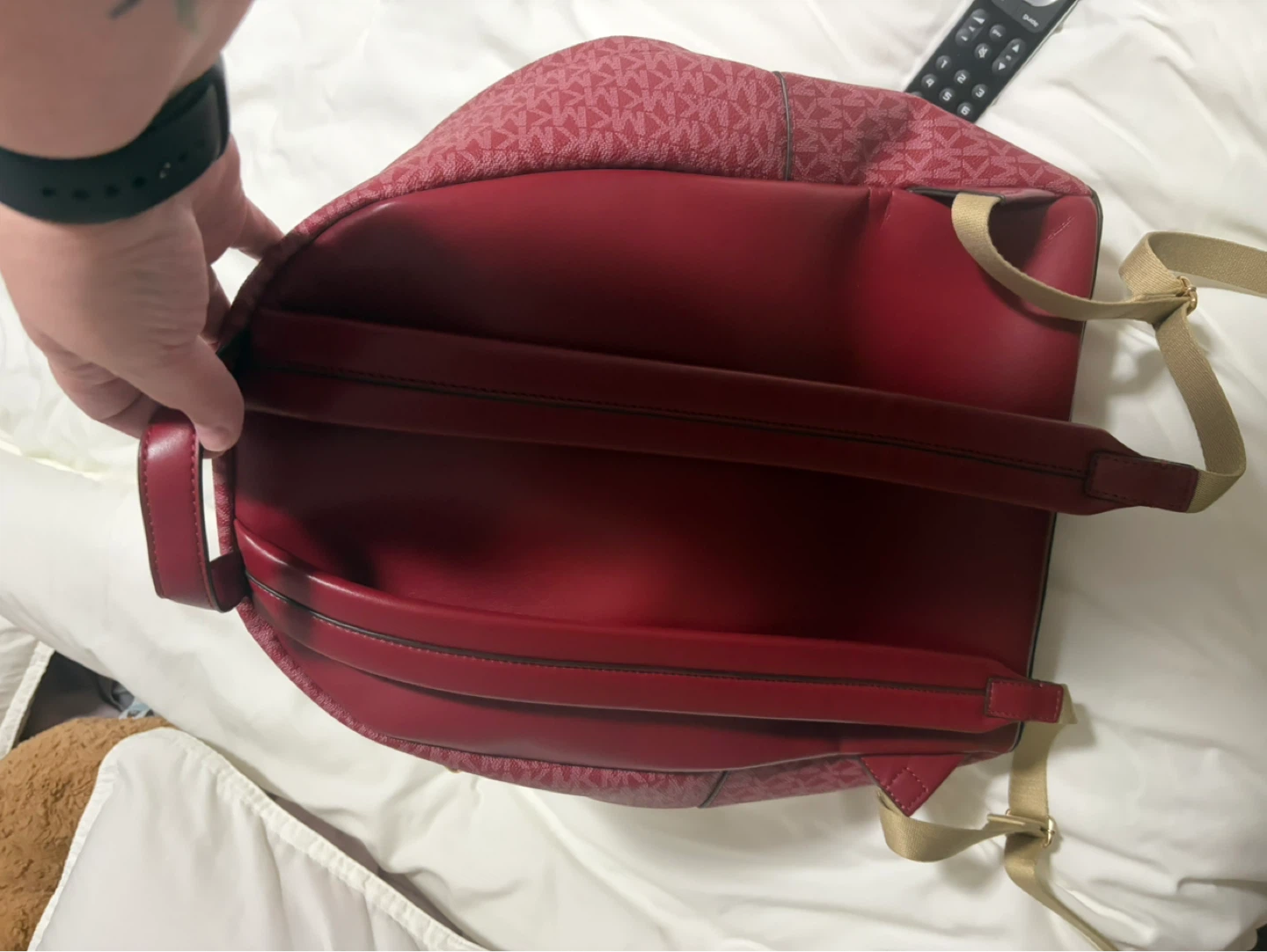 Michael Kors Logo Print Backpack - photo 3