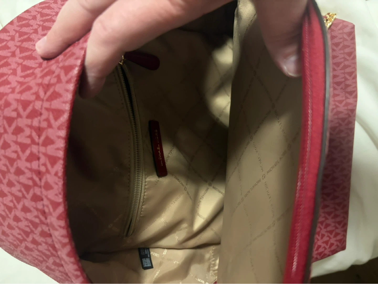 Michael Kors Logo Print Backpack - photo 2