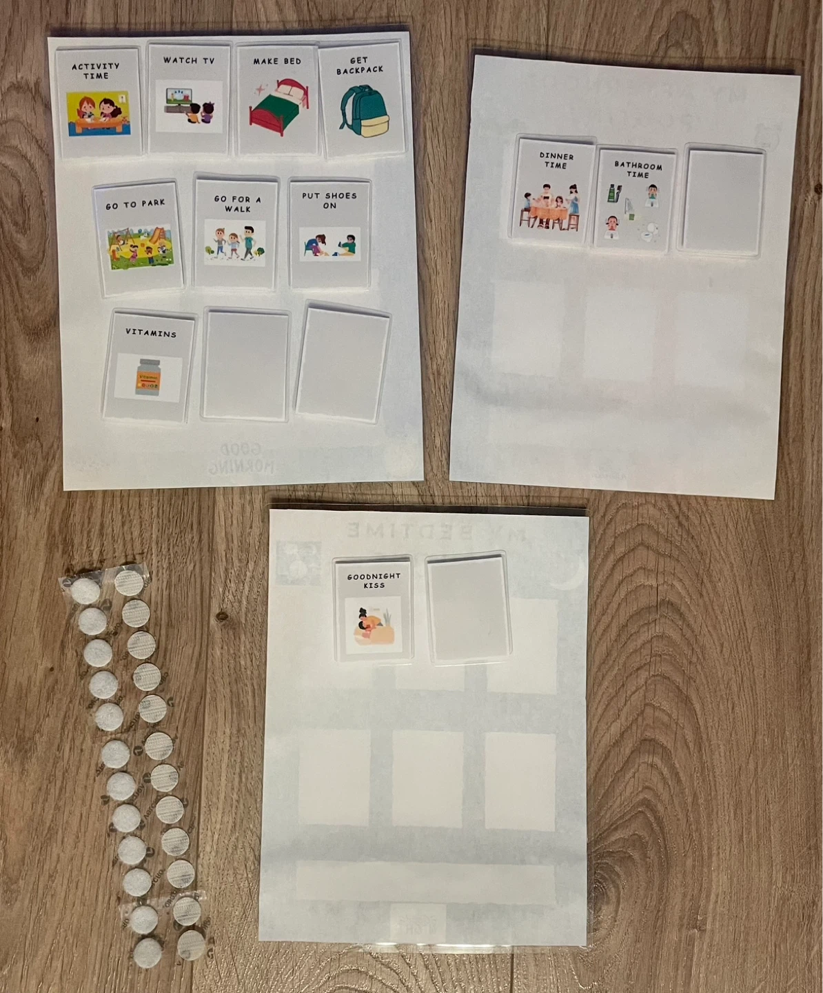 My Morning, Afternoon and Bedtime Routine Visual Schedule - photo 2