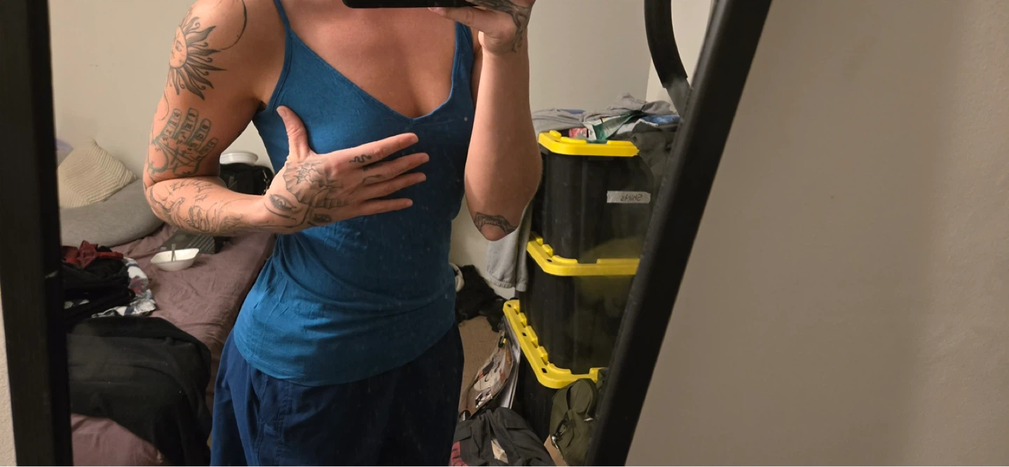 Blue Tank Top