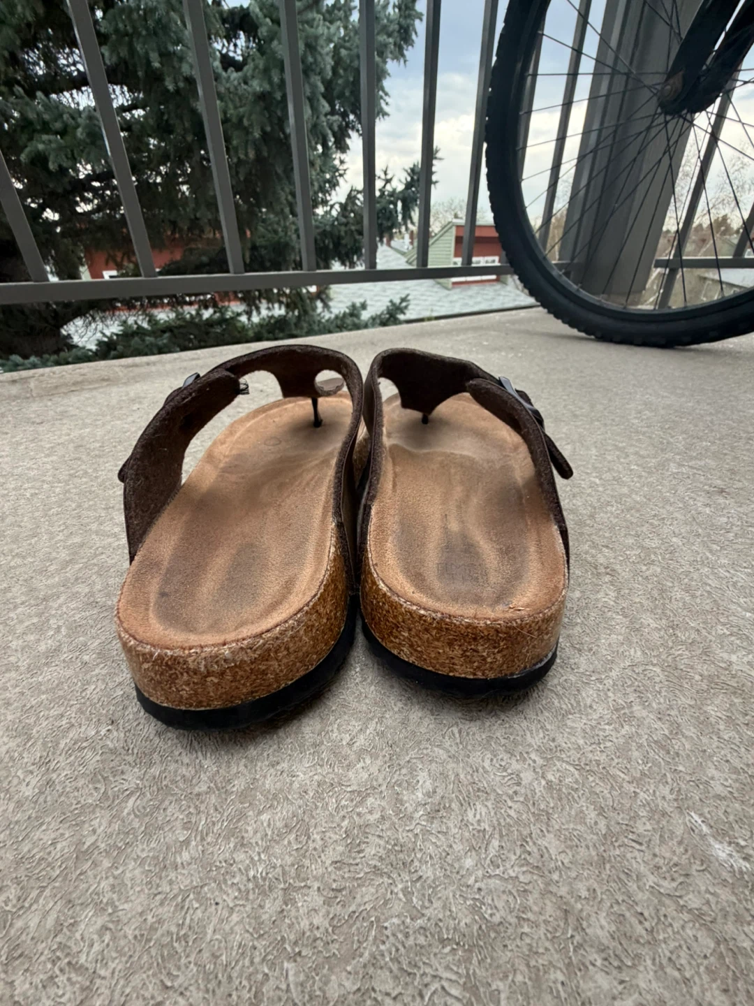 Brown Leather Birkenstock-style Sandals - photo 5