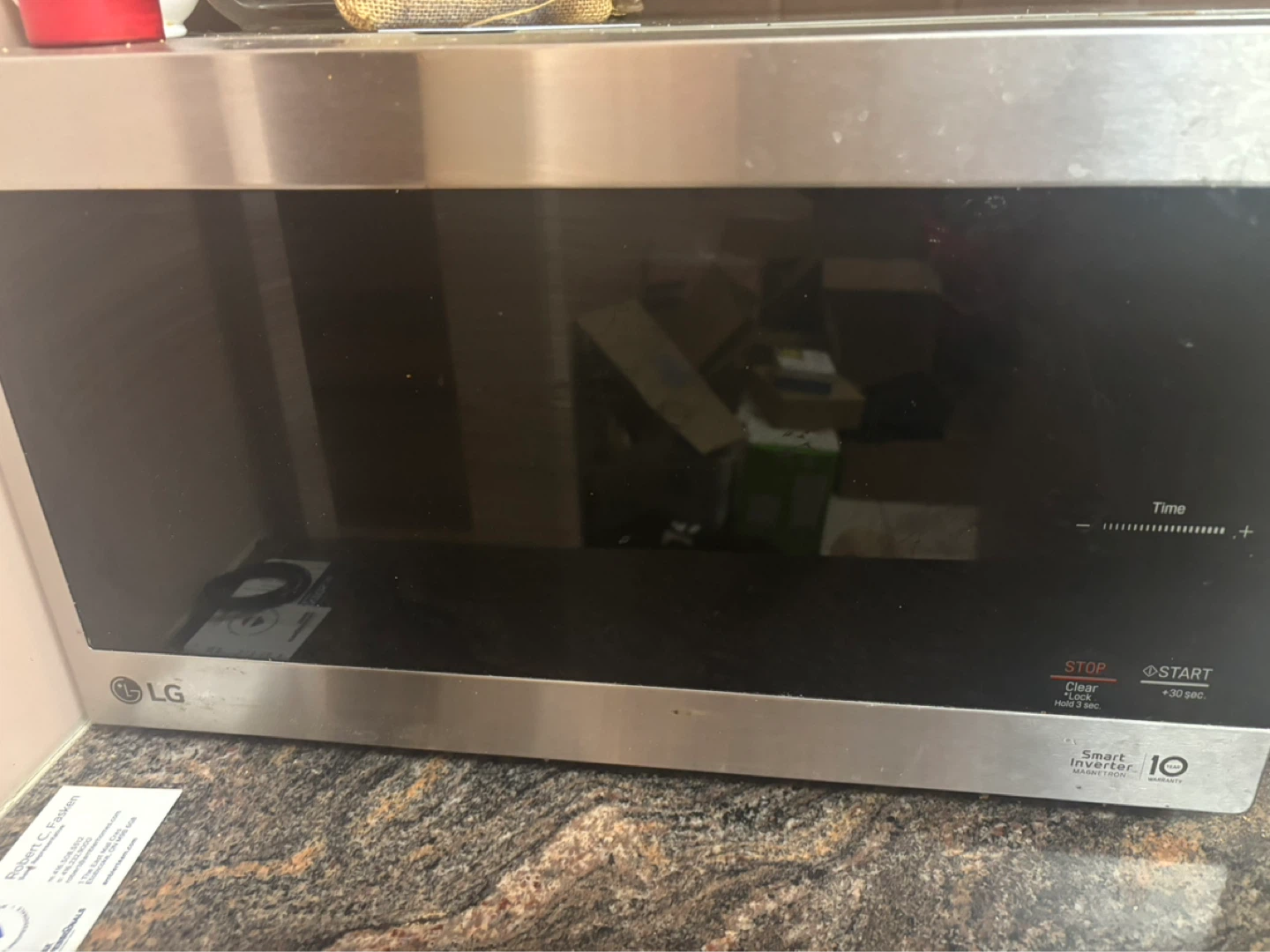 LG Stainless Steel Microwave