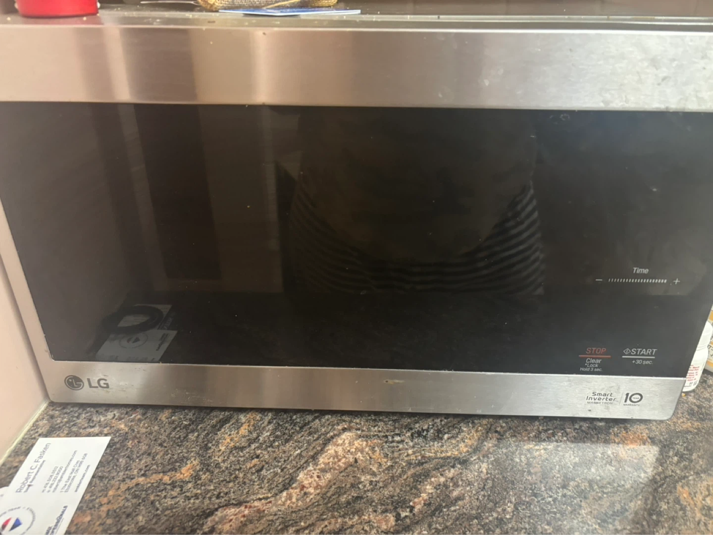 LG Stainless Steel Microwave - photo 2