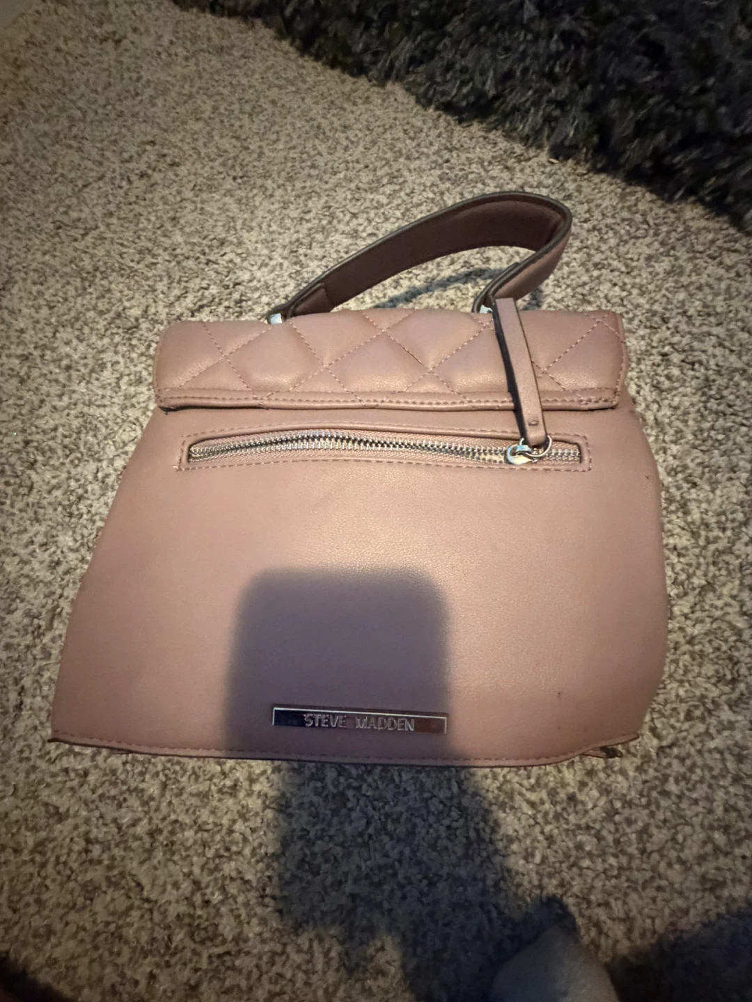 Steve Madden Pink Faux Leather Handbag - photo 2