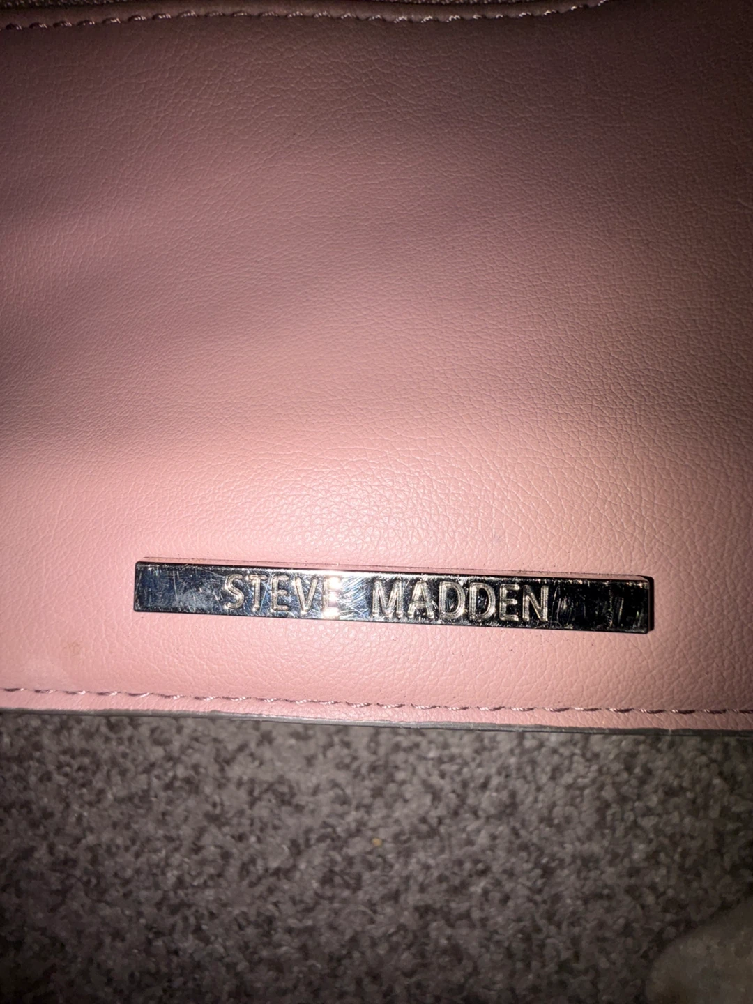 Steve Madden Pink Faux Leather Handbag - photo 3