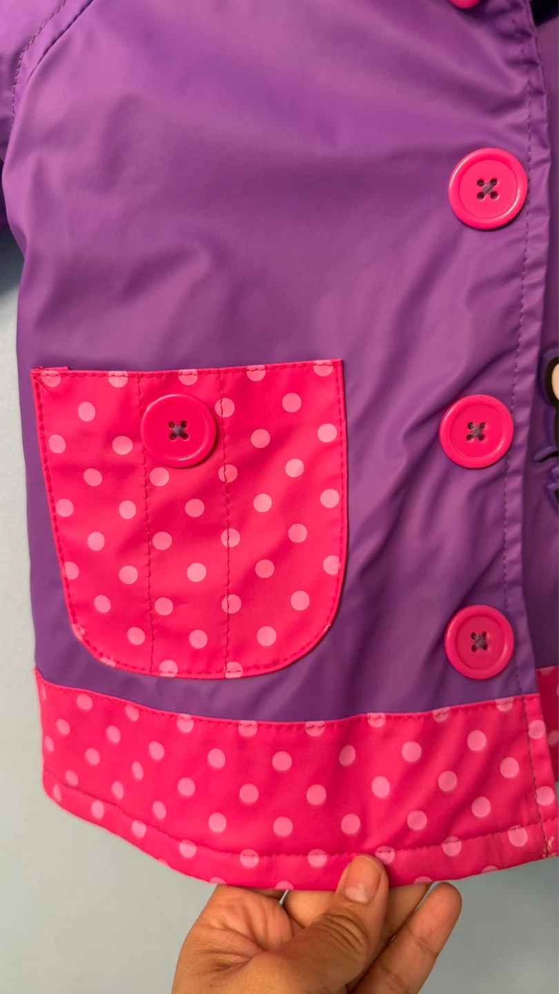 Hello Kitty Kids Rain Jacket Size 2T check more pictures - photo 4
