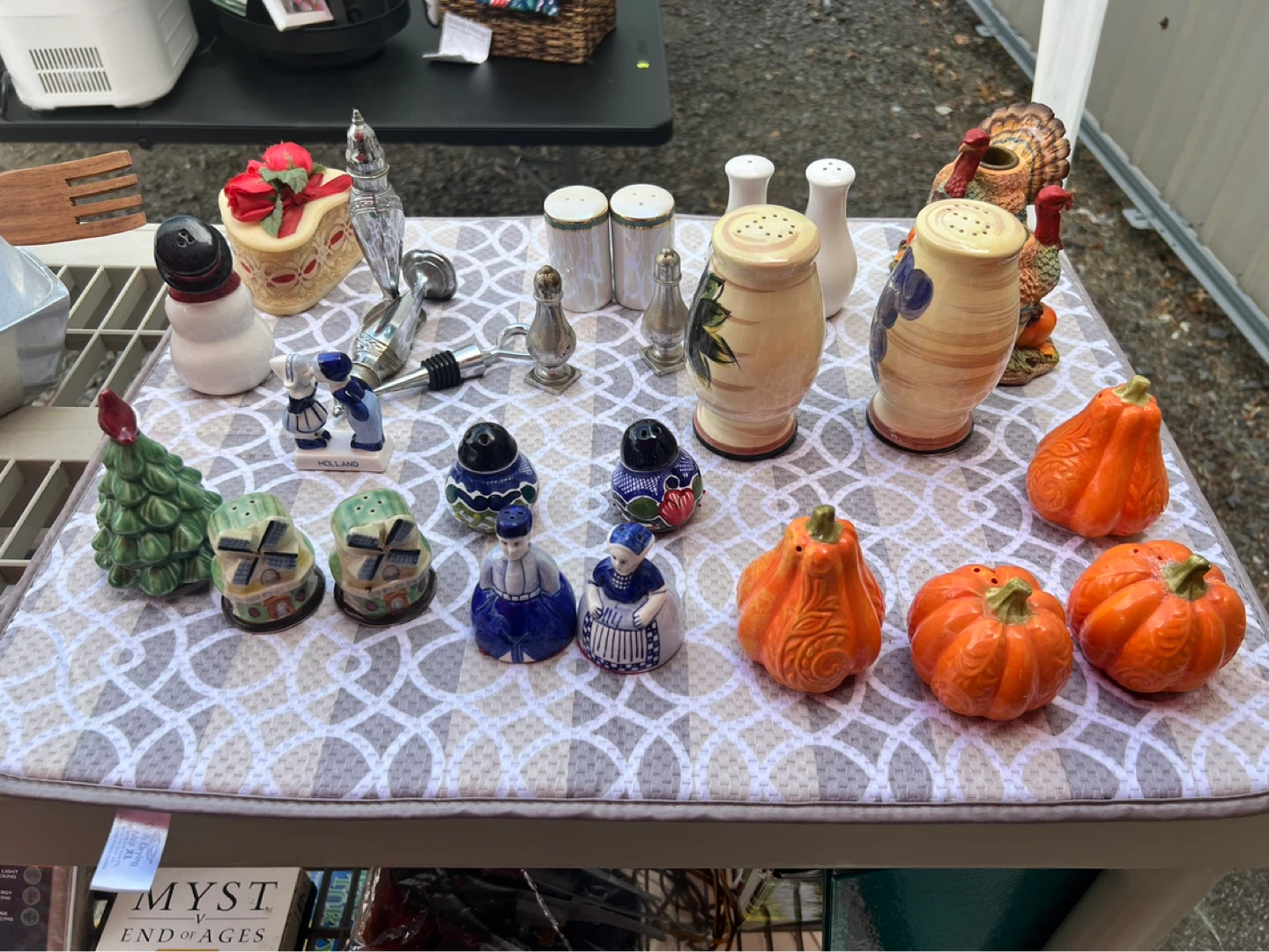 Assorted Salt and Pepper Shakers - Novelty Designs
