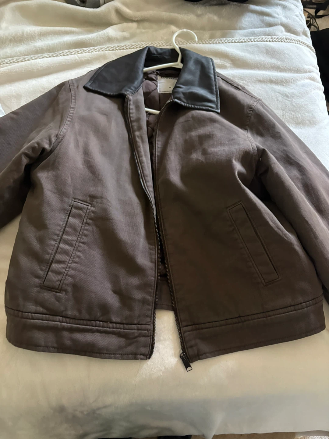 Garage Brown Jacket Size M