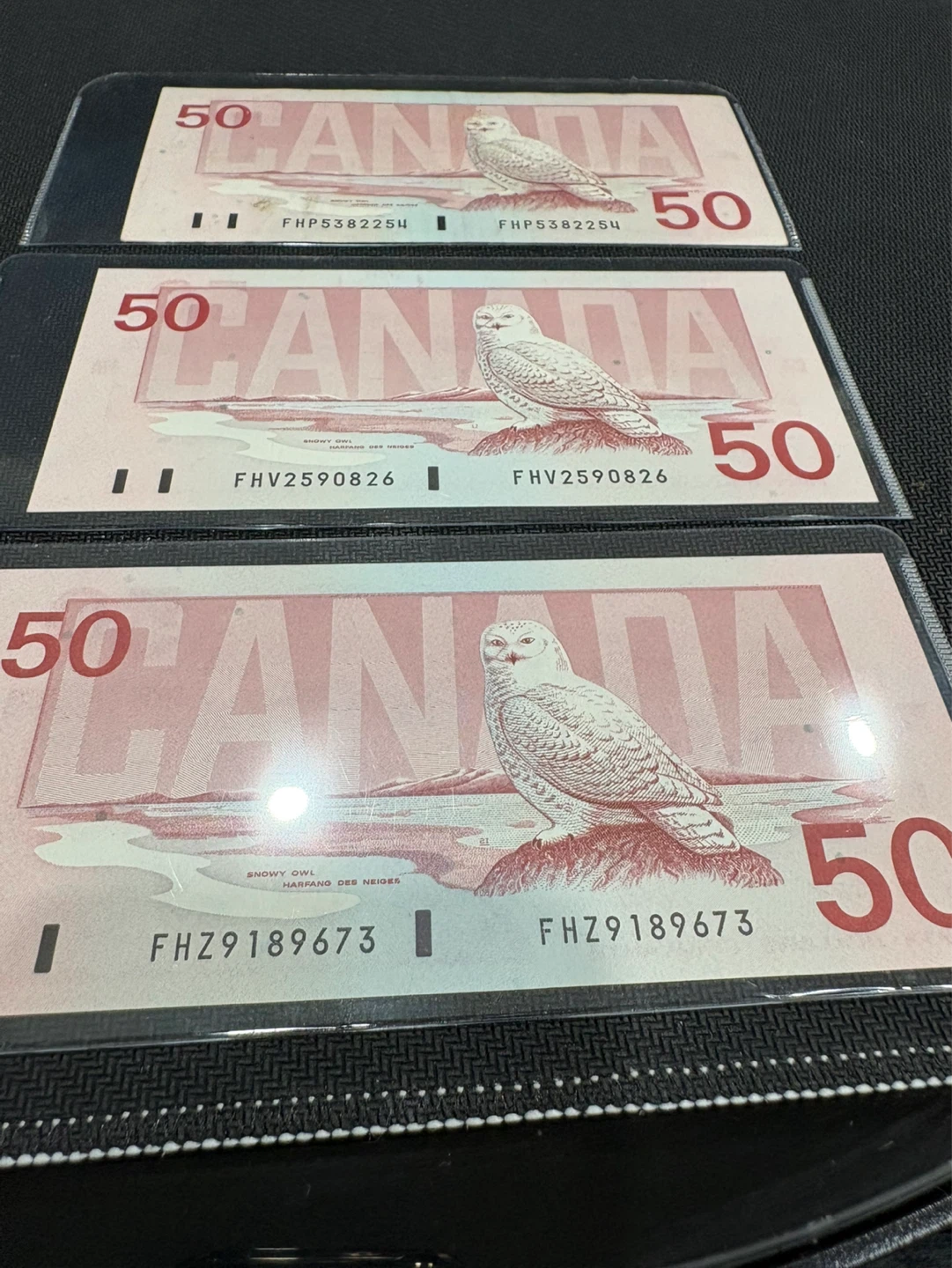 1988 Canadian 50 Dollar Banknotes - photo 2