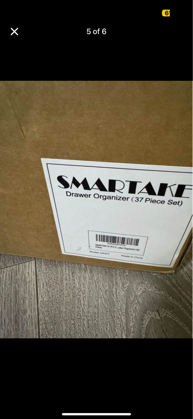 SMARTAKE 37-Piece Drawer Organizer Set - photo 5