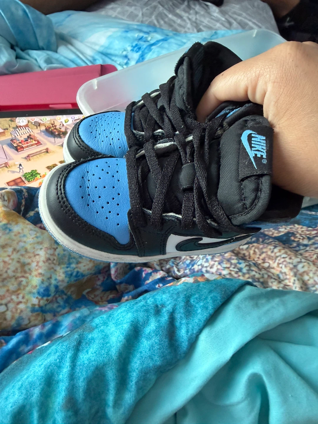 Nike Air Jordan 1 Toddler Shoes - photo 2