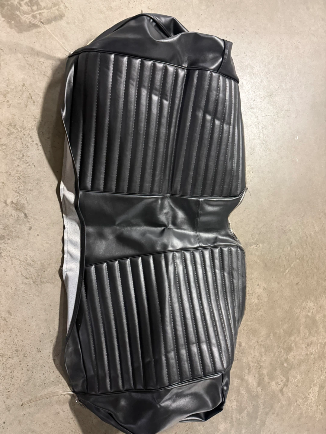 Rear Seat Upholstery Black Mustang 1965-1966 - photo 4