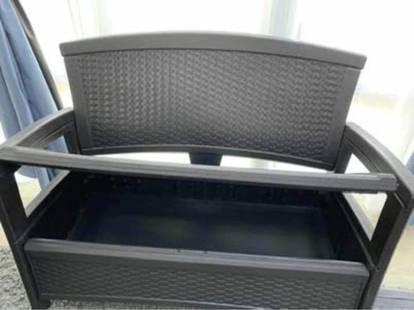 Outdoor Storage Bench with Cushion - photo 3