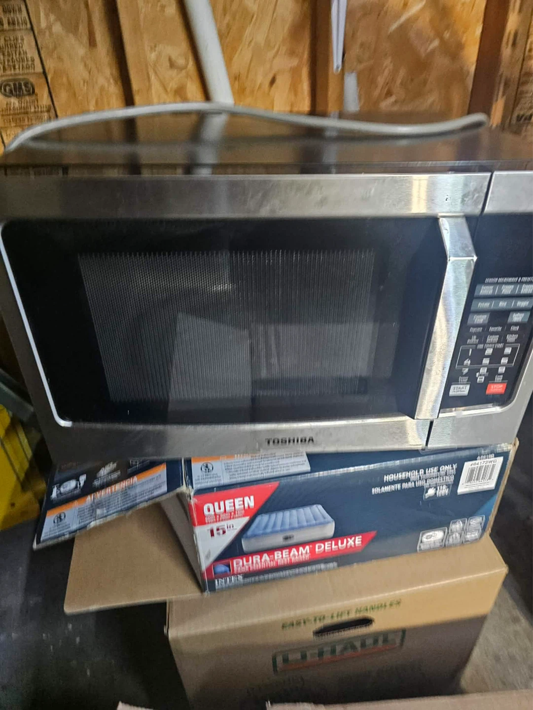 Toshiba Stainless Steel Microwave