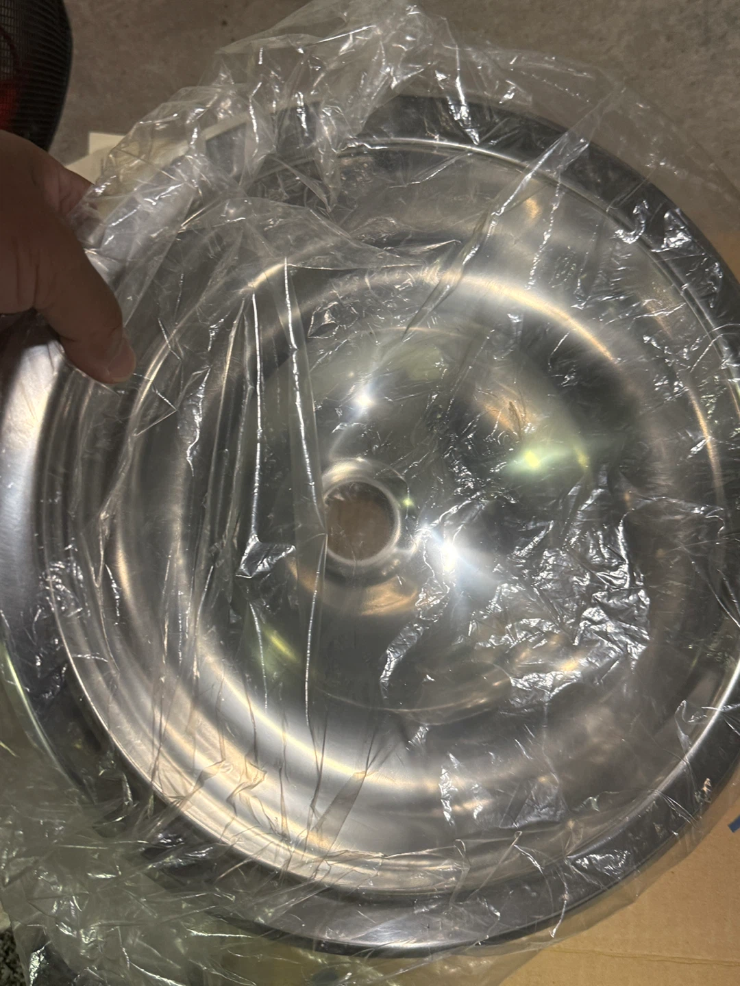 Round Kohler Stainless Steel Sink - photo 2