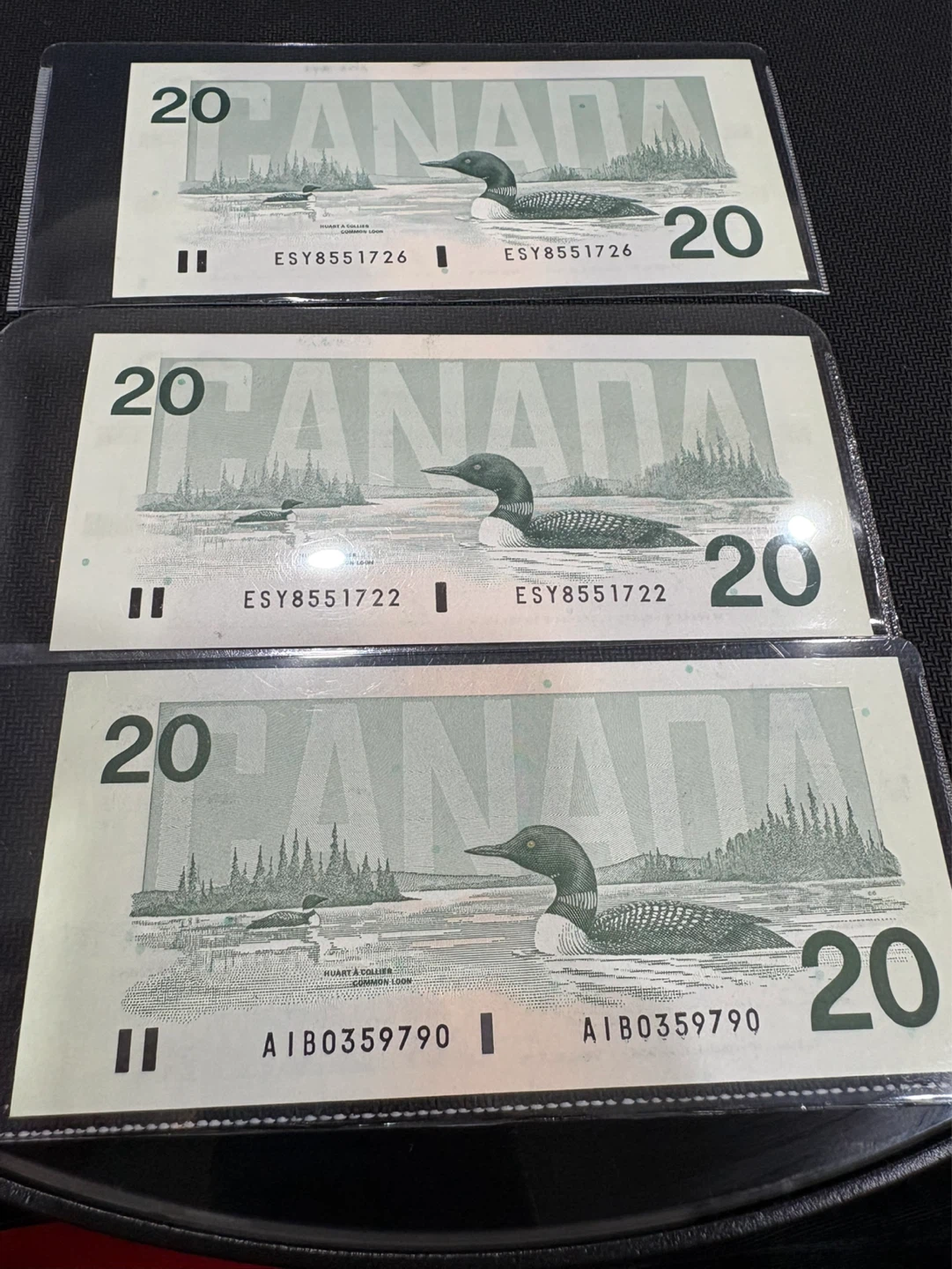 Canada $20 Banknote 1991 vintage currency - photo 2