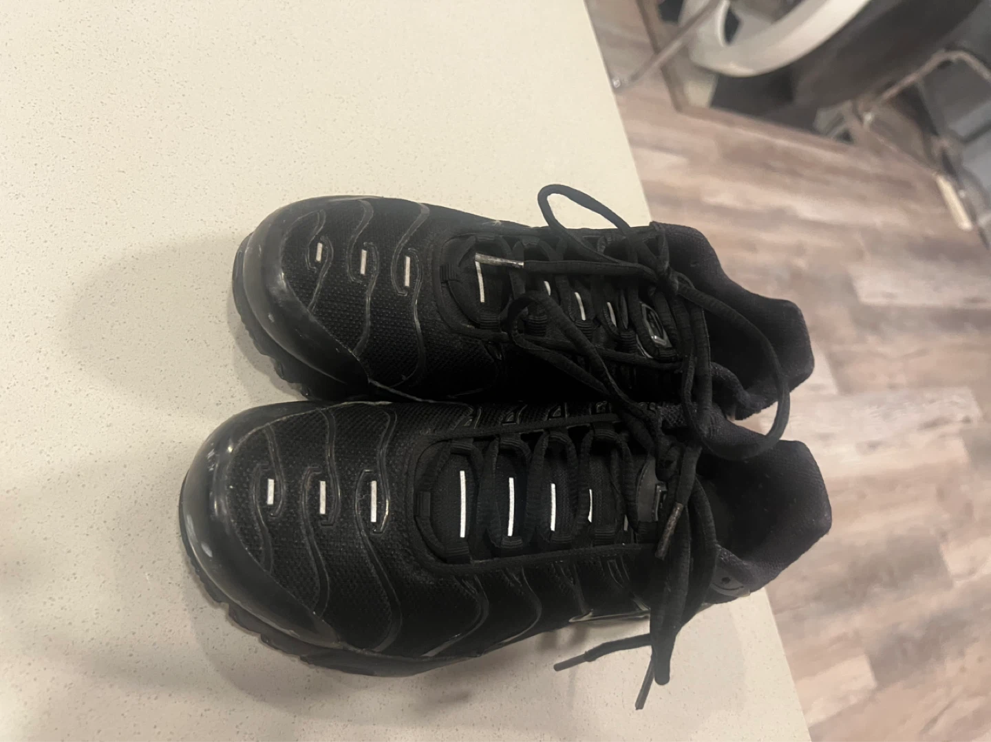 Nike Air Max Plus TN "Tuned Air" Black Sneakers - photo 2