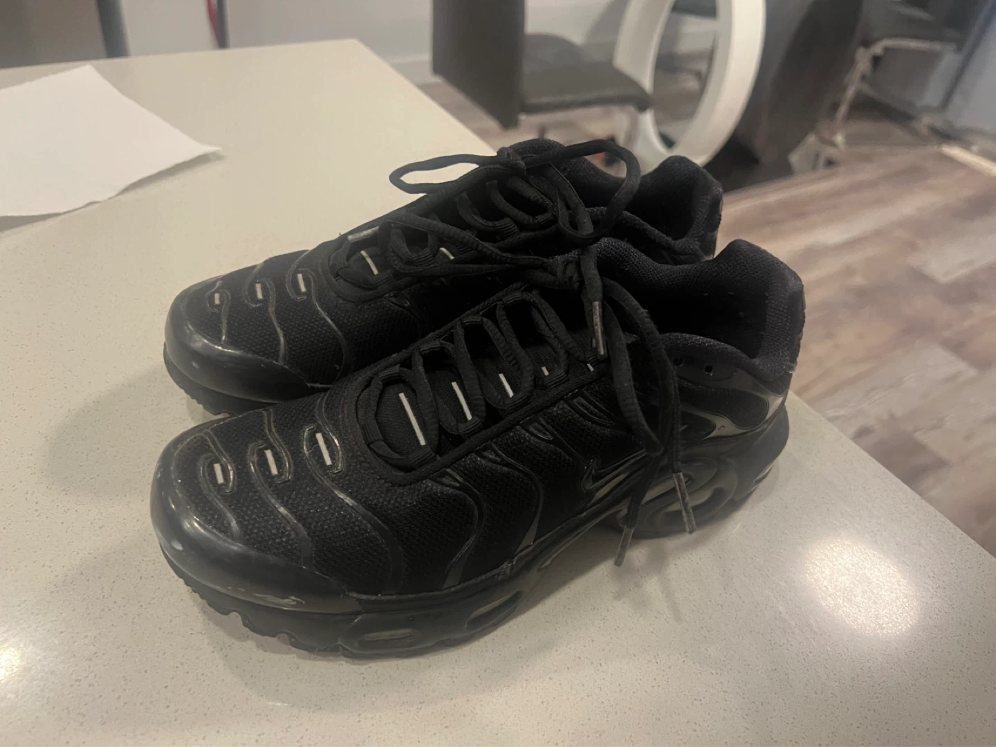 Nike Air Max Plus TN "Tuned Air" Black Sneakers
