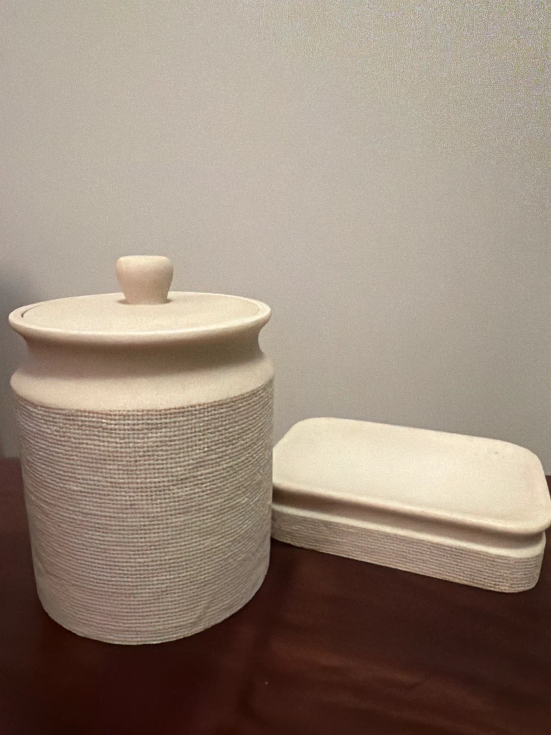 Hearth & Hand™ with Magnolia Canister and Soap Dish
