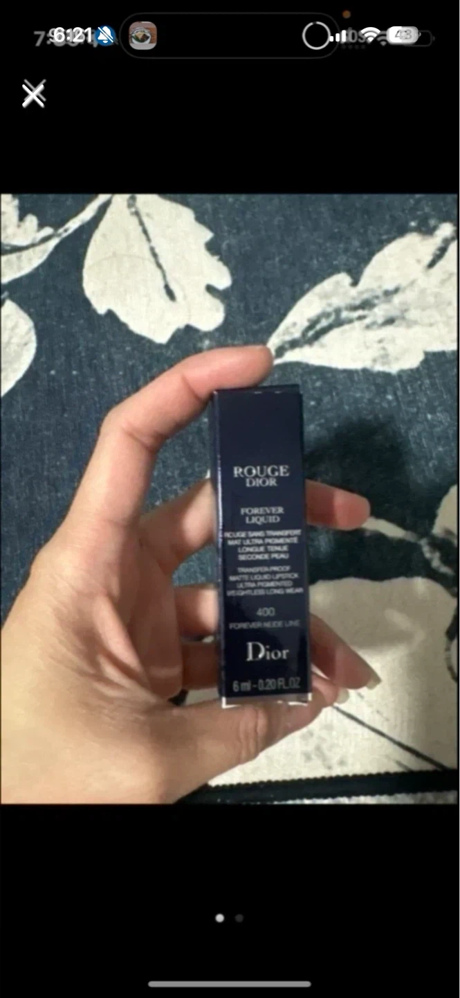 Brand new Dior Rouge Forever Liquid Lipstick Shade 400