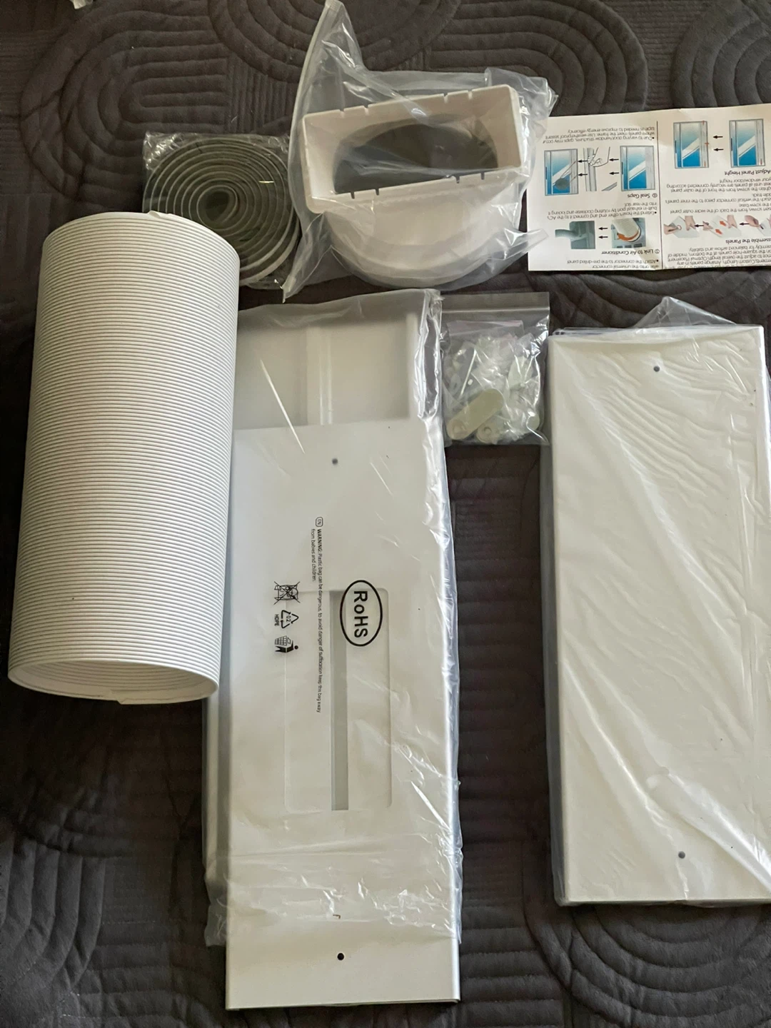 Portable Air Conditioner Window Vent Kit