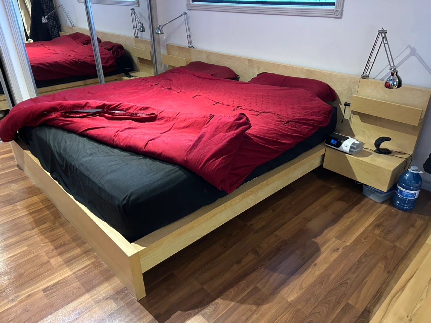 King Size Bed and Dresser - photo 2