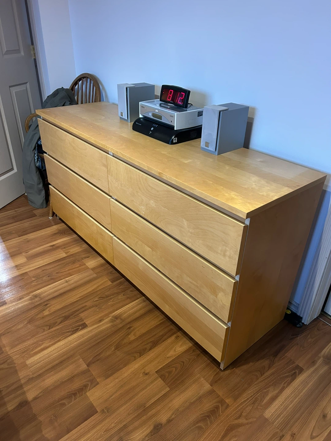 King Size Bed and Dresser - photo 3