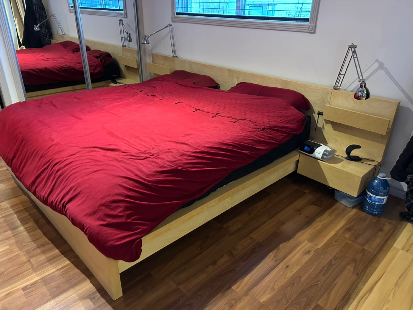 King Size Bed and Dresser