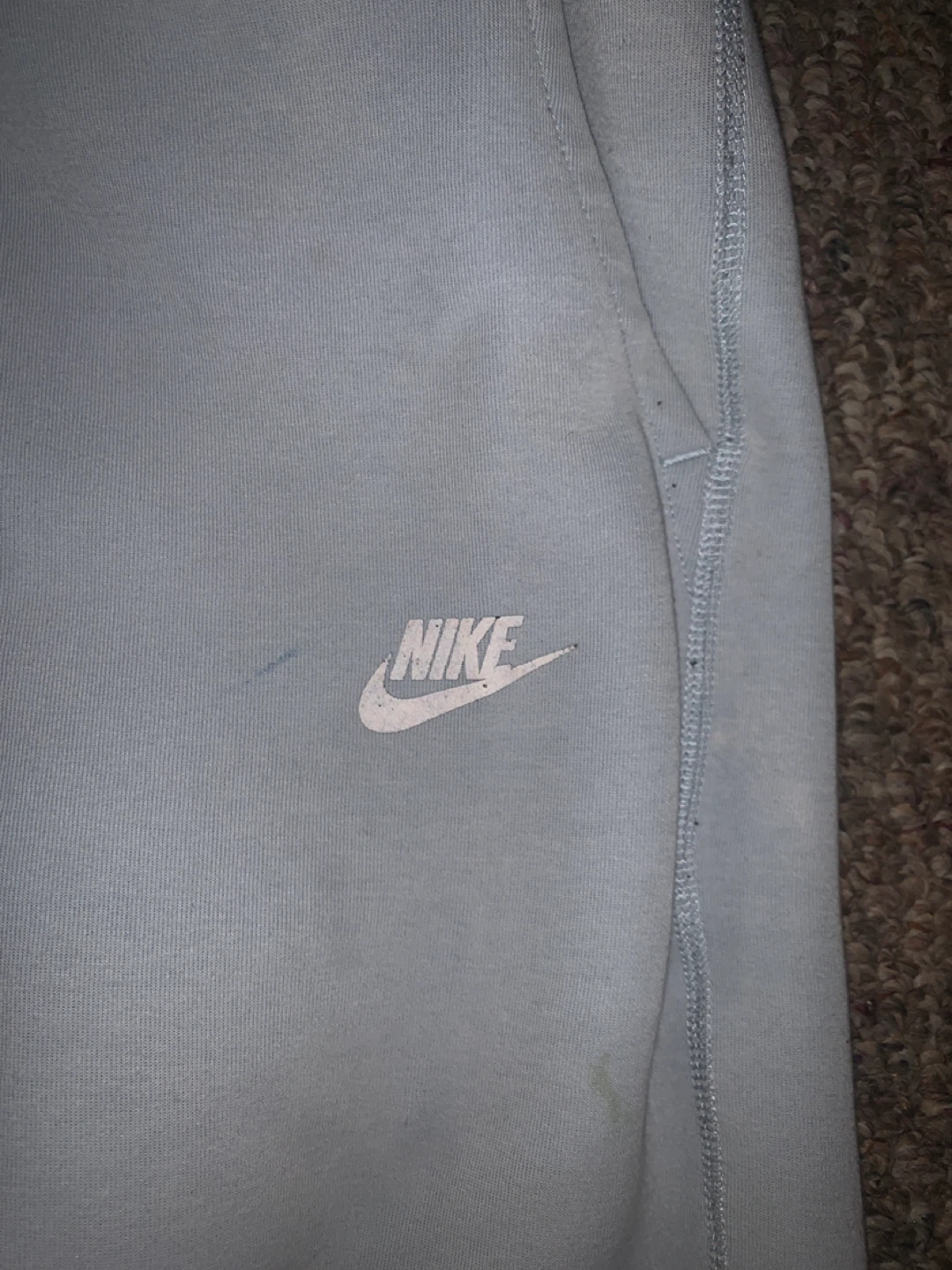 Nike Tech Fleece Joggers Light Blue Size Large - photo 2