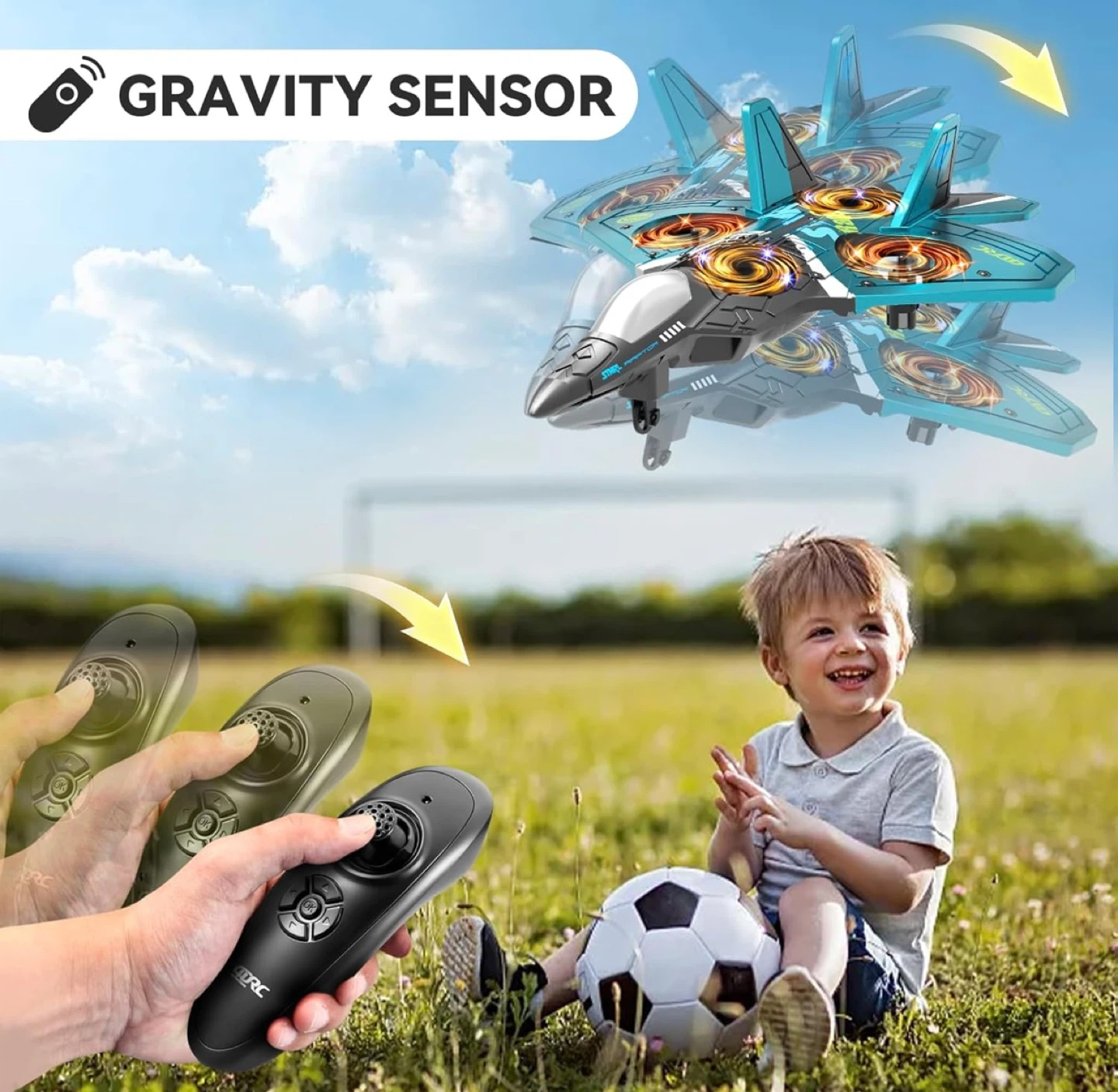 4DRC Raptor Easy Fly Quadcopter Drone, RC Airplane - photo 4