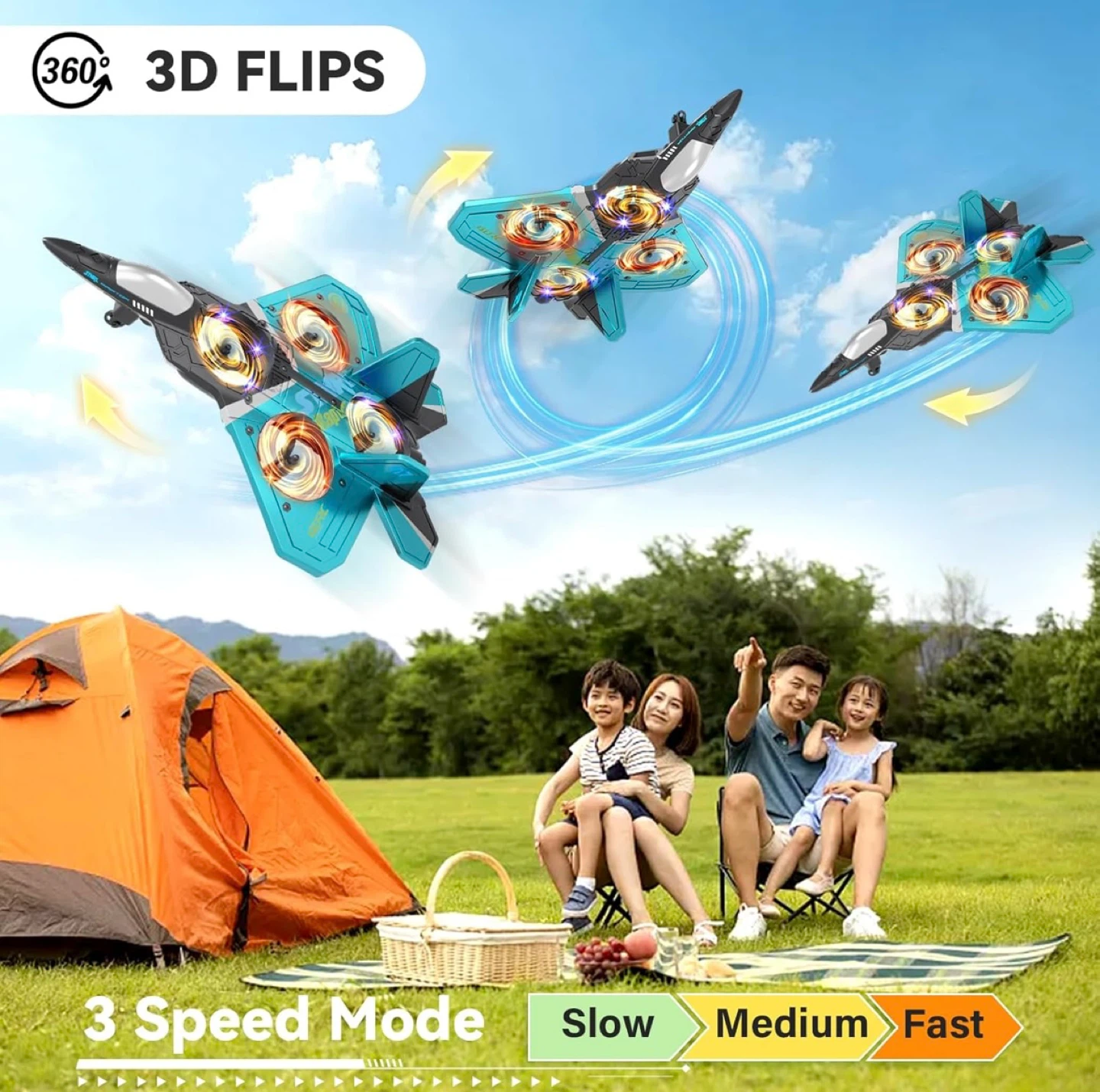 4DRC Raptor Easy Fly Quadcopter Drone, RC Airplane - photo 5