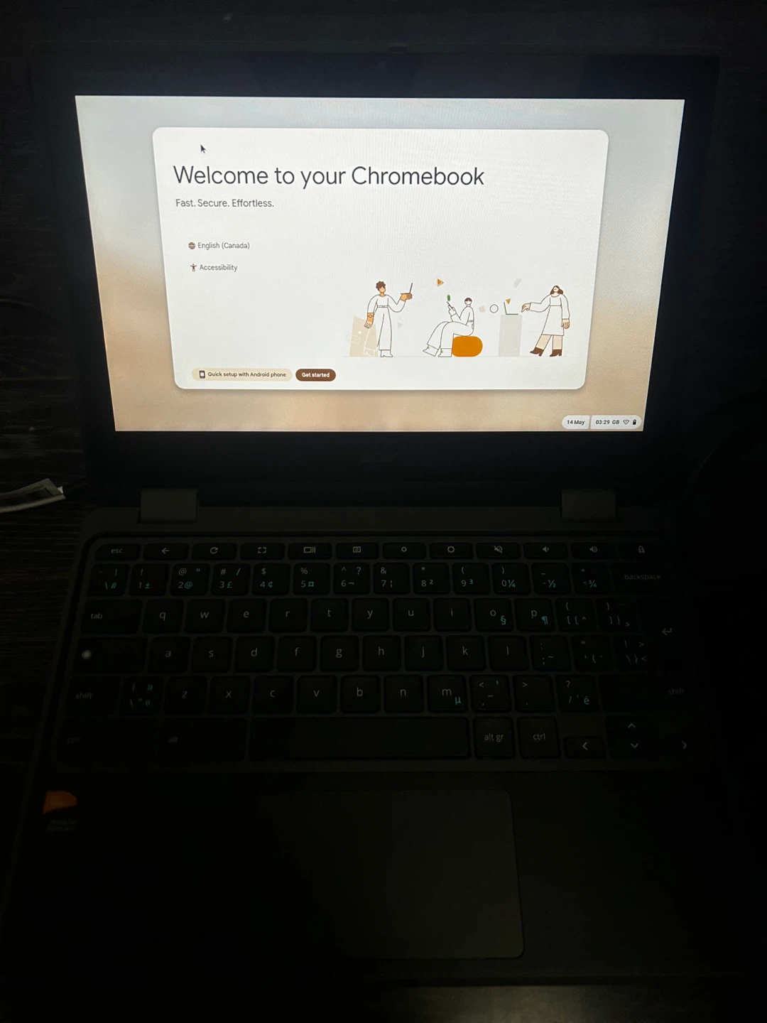 Acer Chromebook Spin 311 - 11.6" Touchscreen 2-in-1 Laptop