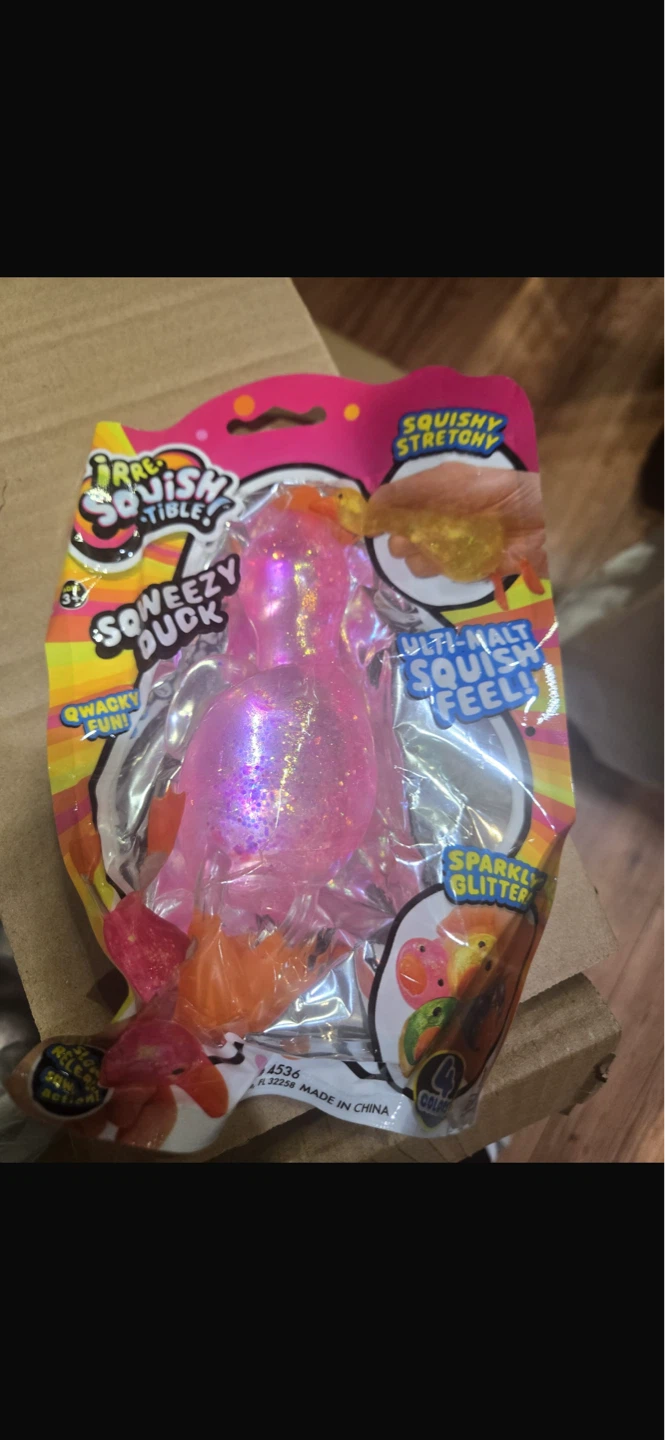 Squeezy Duck Squishy Toy