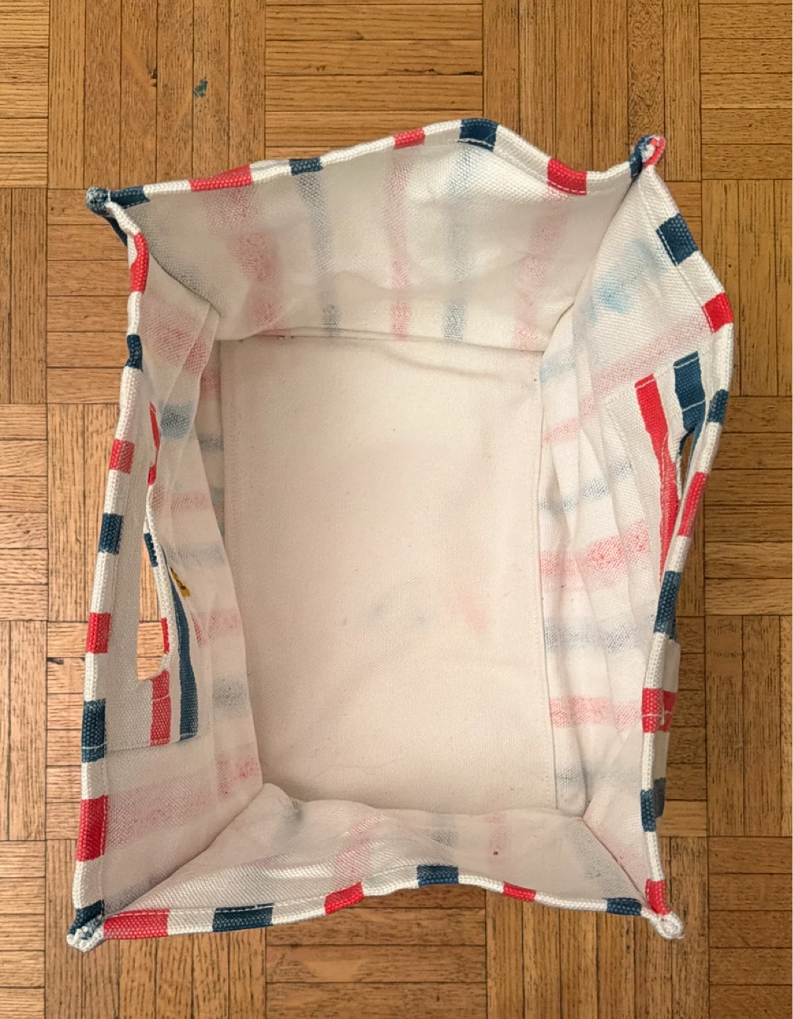 ROLLER RABBIT Striped Canvas Nesting Box - photo 2